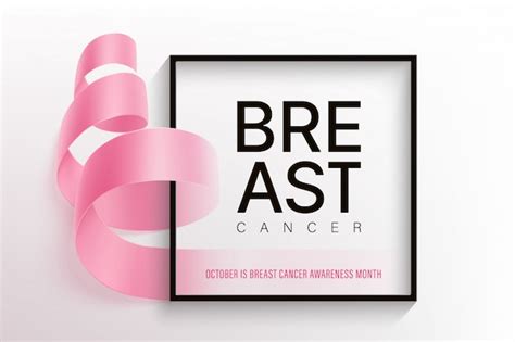 Premium Vector Breast Cancer Awareness Month Vector With