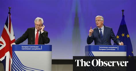 The Observer View On Eu Negotiations Observer Editorial Opinion