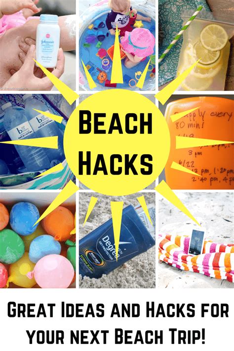 The Coolest Beach Hacks Around And Picture Ideas Princess Pinky Girl