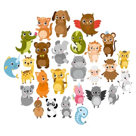 Top Cute Zoo Animals Clipart Most Popular Temal