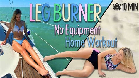 S01E05 10 MIN LEG BURNER WORKOUT Floor Only Slim Toned Legs No