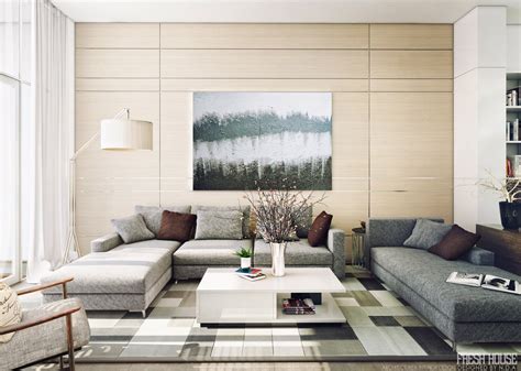 The focal point of a. Light-Filled Contemporary Living Rooms