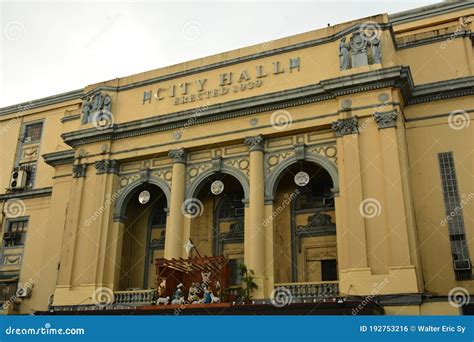 Manila City Hall Facade In Manila Philippines Editorial Photo Image