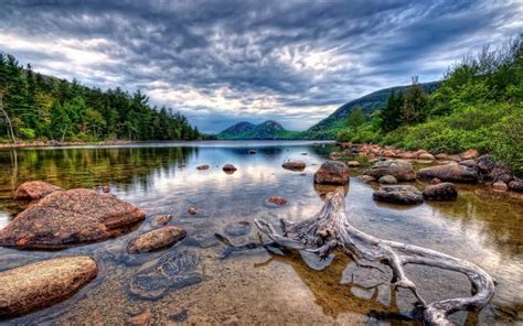 Peaceful Lake Nature Hd Landscape Nature Photography