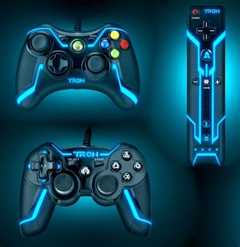 Tron Wired Controller For Xbox 360 Collectors Edition Colors May Vary
