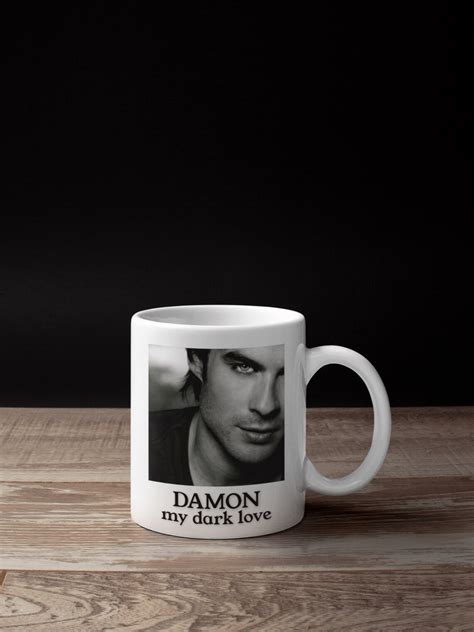 Vampire Diaries T Mug Damon Salvatore Ian Somerhalder Cup Etsy