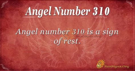 Angel Number 310 Meaning Healing Season Sunsignsorg