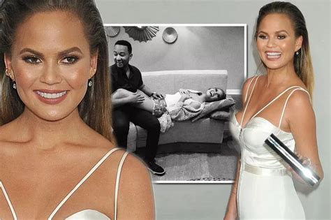 Pregnant Chrissy Teigen Shows Off Tiny Bump As She Steps Out For First Time Since Confirming