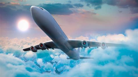 1920x1080 Passenger Airplanes Clouds 5k Laptop Full Hd