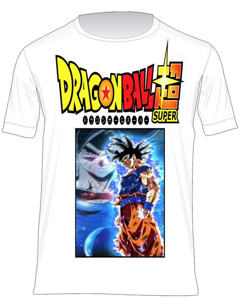 Camiseta Dragon Ball Super Goku Superior Personalizada No Elo7 World