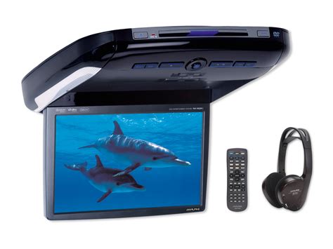 Alpine Pkg 2100p 102 Wvga Overhead Monitor With Dvd Player