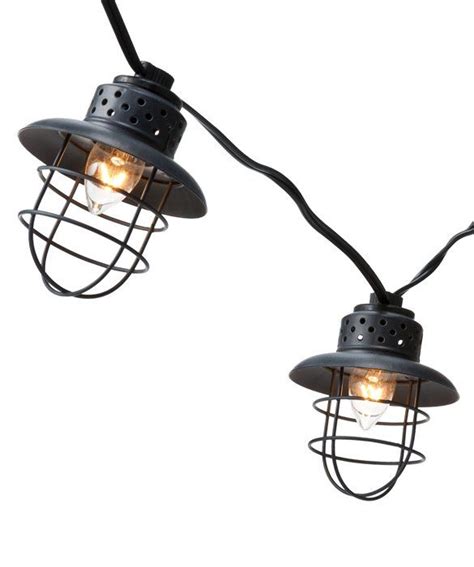 These Outdoor Lights Are Awesome Smith And Hawken Metal Cage String