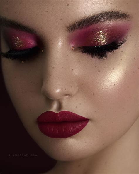 Makeup And Photography By Karla Powell Using Karla Cosmetics Glitter