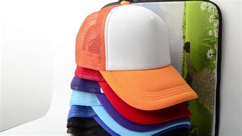 Fashion Sublimation Blank Cap For Sublimation Printing Custom Trucker