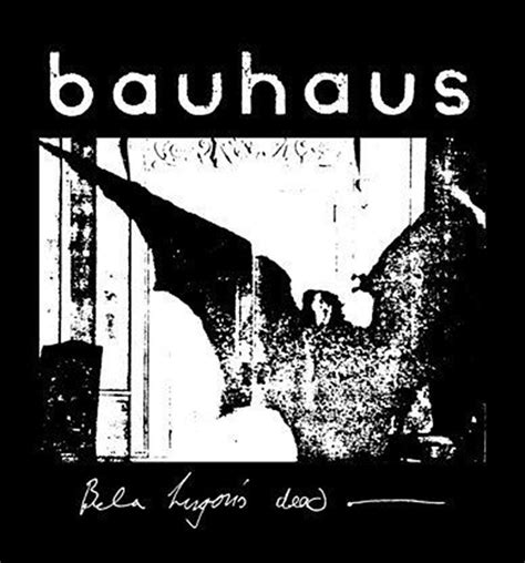 Bauhaus Bat Wings Bela Lugosis Dead Poster By Createdezign Digital