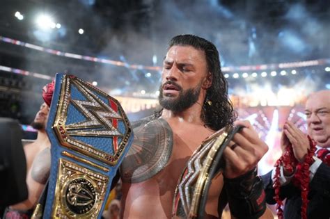 Roman Reigns Presented With New Undisputed Wwe Universal Championship Metro News
