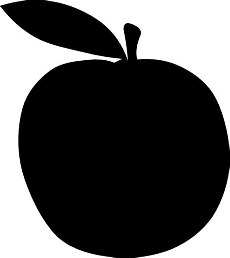 Black Apple Clip Art At Vector Clip Art Online