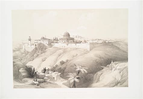 Jerusalem The Church Of The Purification Ca 1842 1849 By William