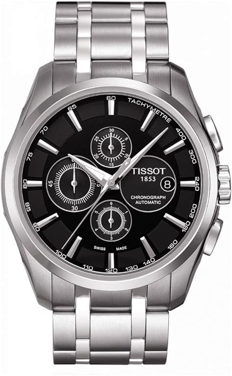 Tissot Mens Couturier Automatic Chronograph Watch T0356271105100