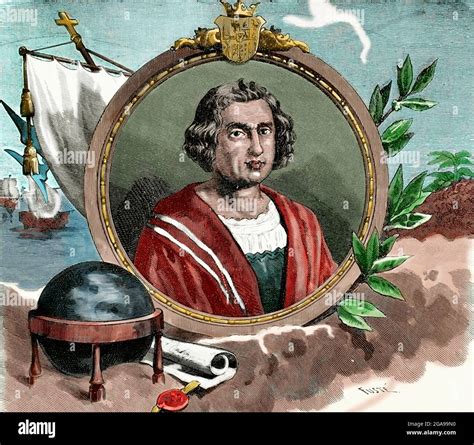 Christopher Columbus 1451 1506 Italian Explorer Master Navigator