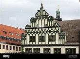 Weimar Tourist information Office housed in a Marktplatz townhouse ...