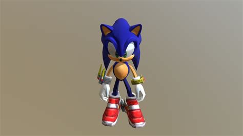 Sonic Adventure 2 Sonic Model Download Free 3d Model By Smithbrianjr0