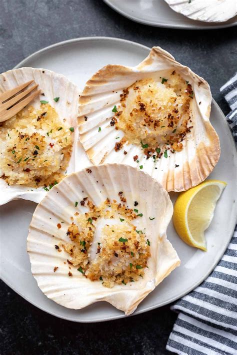 Easy Baked Scallops Dairy Free Simply Whisked Recipe Baked