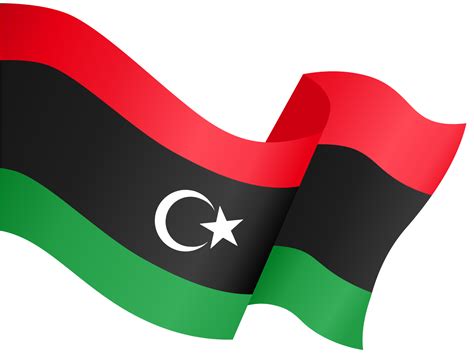 Libya Flag Wave 36569866 Png