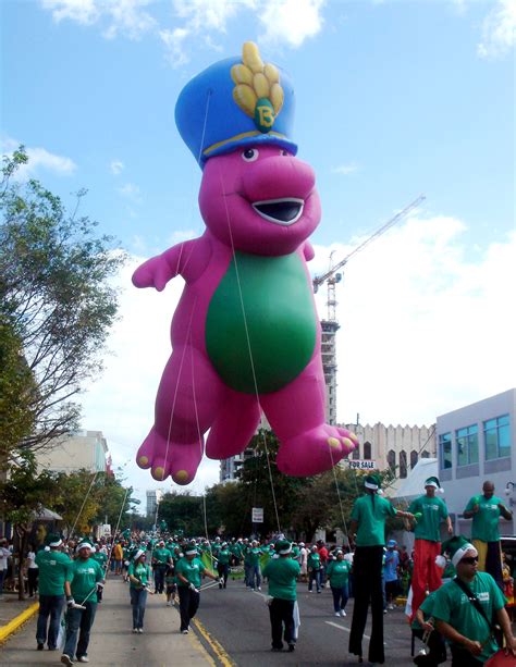 Barney Balloons Parade Characters