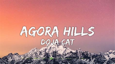 Agora Hills Doja Cat Lyrics Youtube