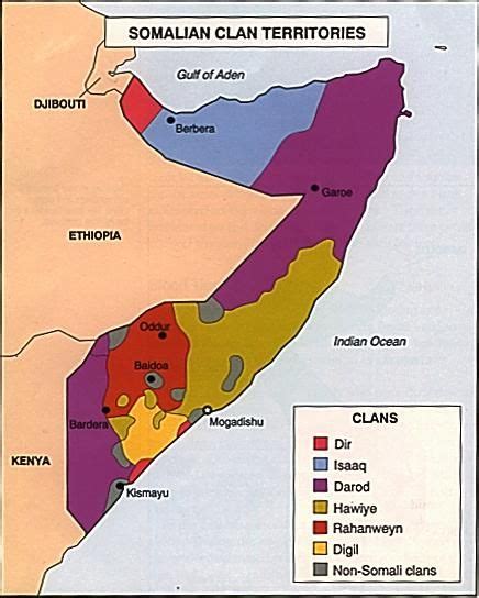 Somali Clans Somali Clan Somalia