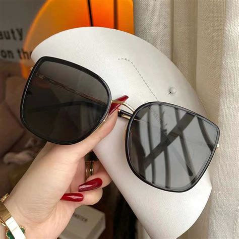 korean sunglasses for women cateye frame cermin mata shopee malaysia