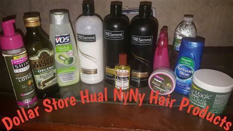 Hair gel with natural ingredients, based on flower essences and essential oils. NyNy Hair Products~ Dollar Store Haul - YouTube