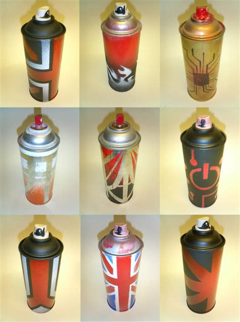 Graffiti Spray Cans By Deathbyarchitecture On Deviantart