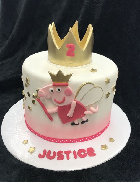 Every product is homemade and freshly baked at our pet bakery. Peppa Pig 2nd Birthday cake. | Girl cakes, 2 birthday cake, Cake