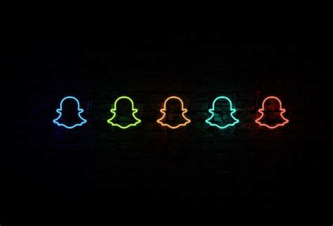 Snapchat Neon Icon Neon Icons