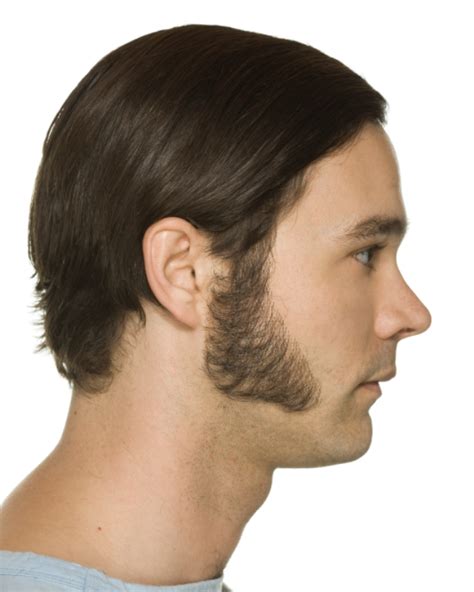Who says that long locks is only reserved for your hair? Original John Blake film quality costume human facial hair ...
