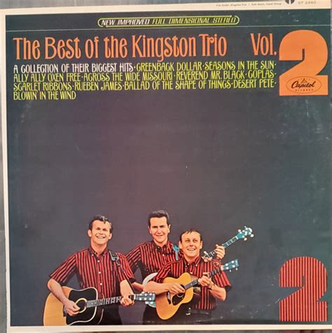 Kingston Trio The Best Of The Kingston Trio Vol 2 Releases Discogs