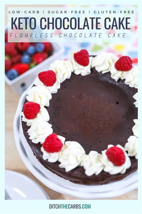 The Best Keto Chocolate Cake Flourless Chocolate Cake Delicious