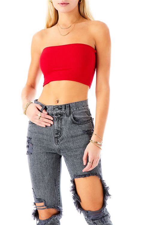 Red Tube Top Lf Stores