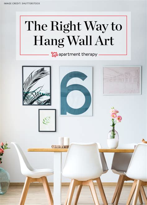 How To Hang Art — You Only Need To Remember One Number To Get It Right