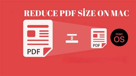 Reduce Pdf Size On Mac No External App Required Youtube