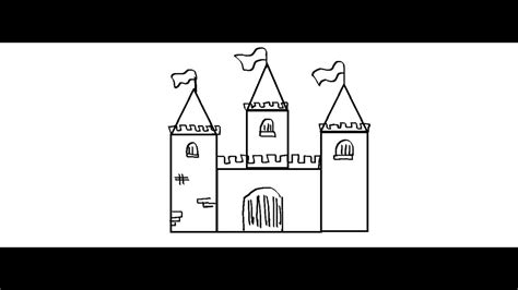 Follow along and learn how to dry a cartoon wizard! Easy Kids Drawing Lessons : How to Draw a Cartoon Castle ...