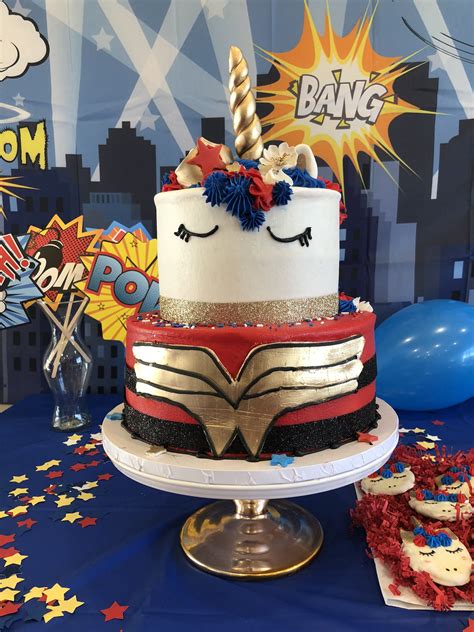 Wonder Woman Birthday Cake Ideas ~ Designhotelart