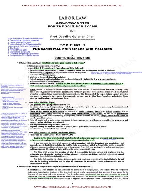 Here is a summary of employment laws in malaysia such as annual leave, sick leave, overtime work and the employment act, 1955 is the main legislation on labour matters in malaysia. LABOR-LAW-Reviewer-Chan-2015.pdf | Strike Action | Employment