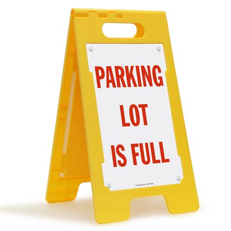 Parking Lot Full Signs Free Shipping From Myparkingsign