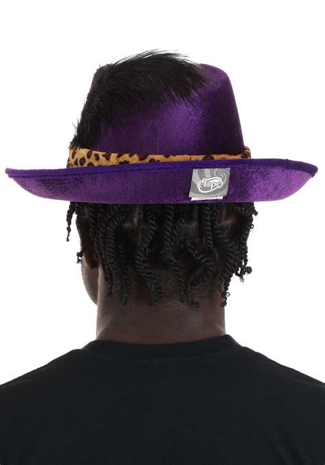 Purple Pimp Hat Accessory