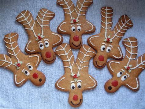 This cute photo was submitted by footballgrl16 to the allrecipes.com page for gingerbread men. Upsidedown Gingerbread Man Made Into Reindeers : Upside ...