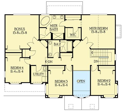 Unique Floor Plan For Narrow Lots 23100jd