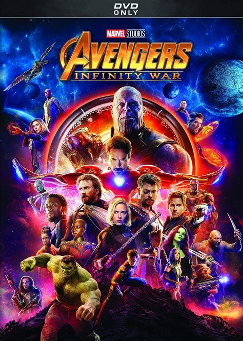 avengers infinity war dvd